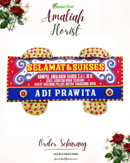 Papan Bunga Ucapan Selamat Tegal