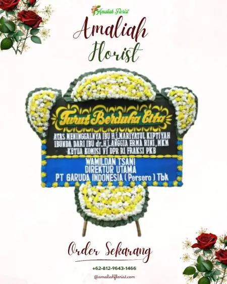 Papan Bunga Duka Tegal